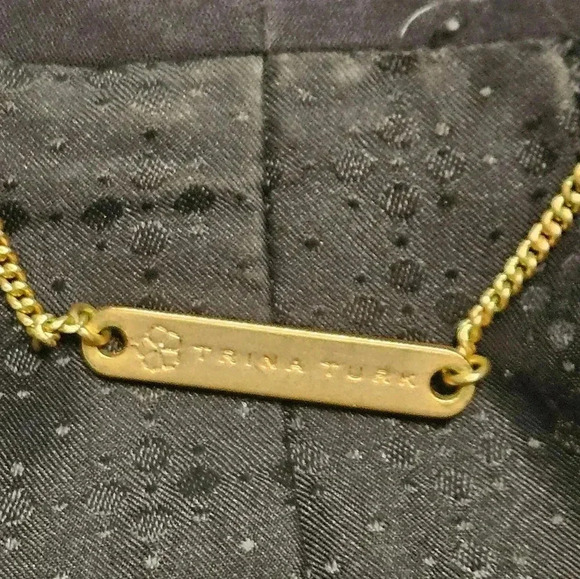 Trina Turk Blazer Black Wool Blend Size 4 - Picture 9 of 11